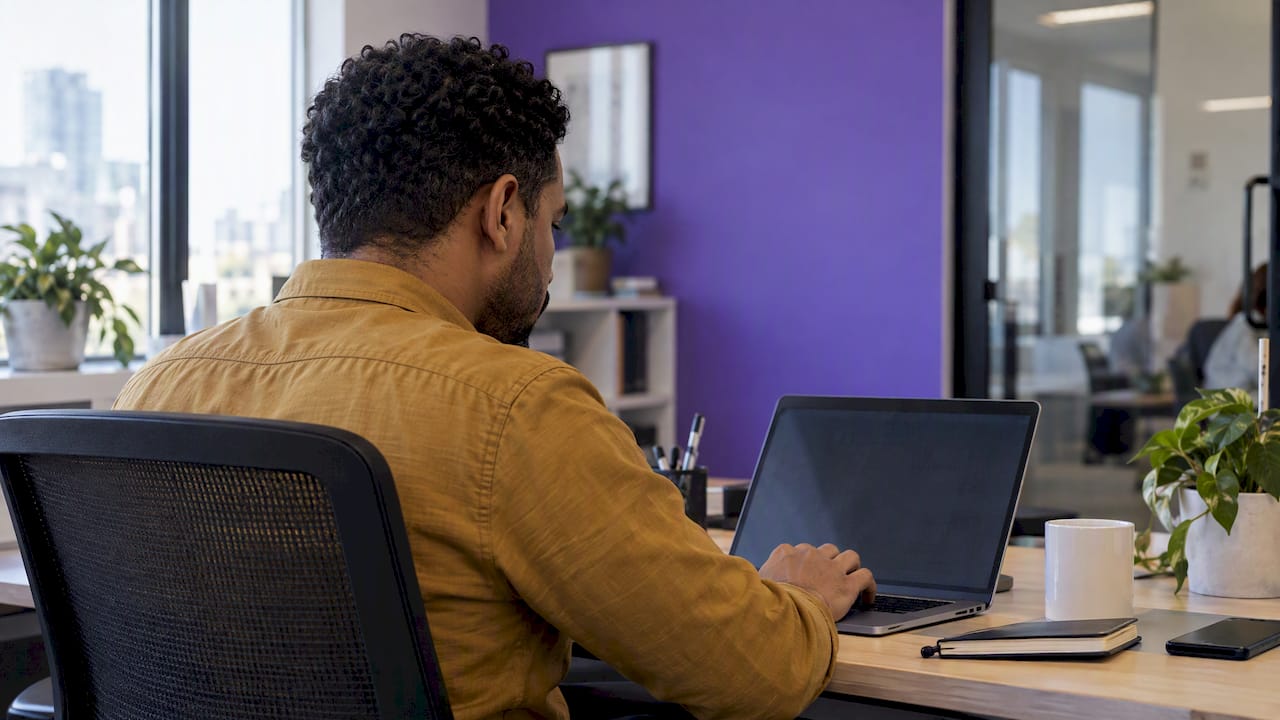 Brokerage manager reviewing CRM connections