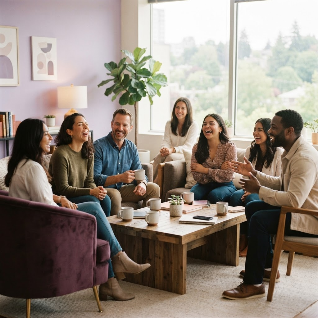A brokerage team at work